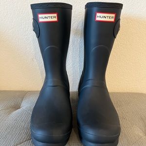 NEW Matte Navy Hunter Rain Boots